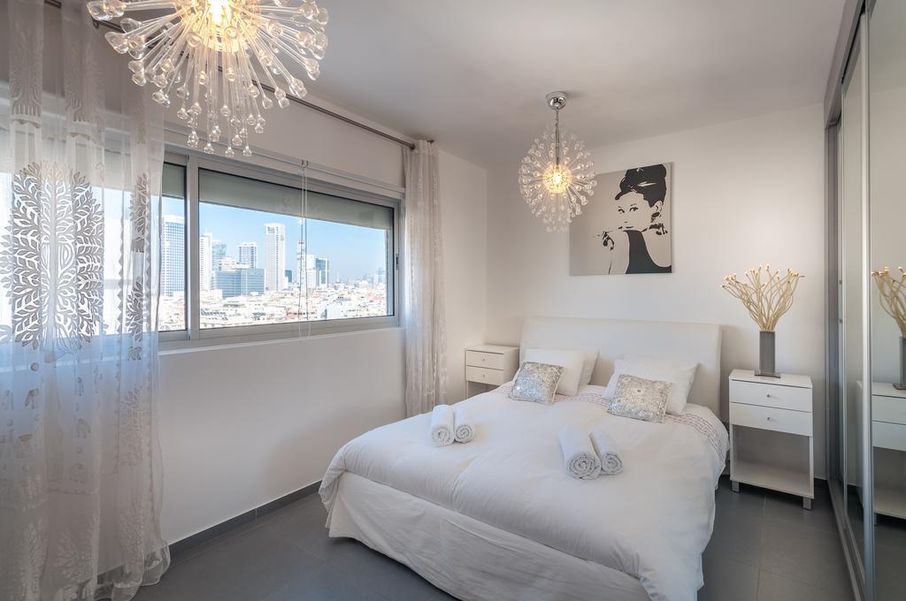 Abarbanel St Incredible Penthouse Apartman Tel-Aviv Szoba fotó