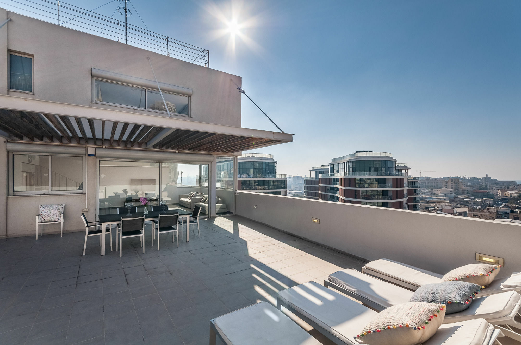 Abarbanel St Incredible Penthouse Apartman Tel-Aviv Kültér fotó